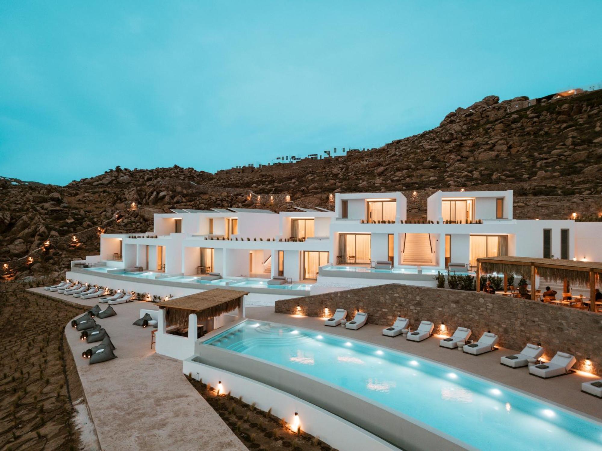 Mykonos Flow - Super Paradise Bagian luar foto
