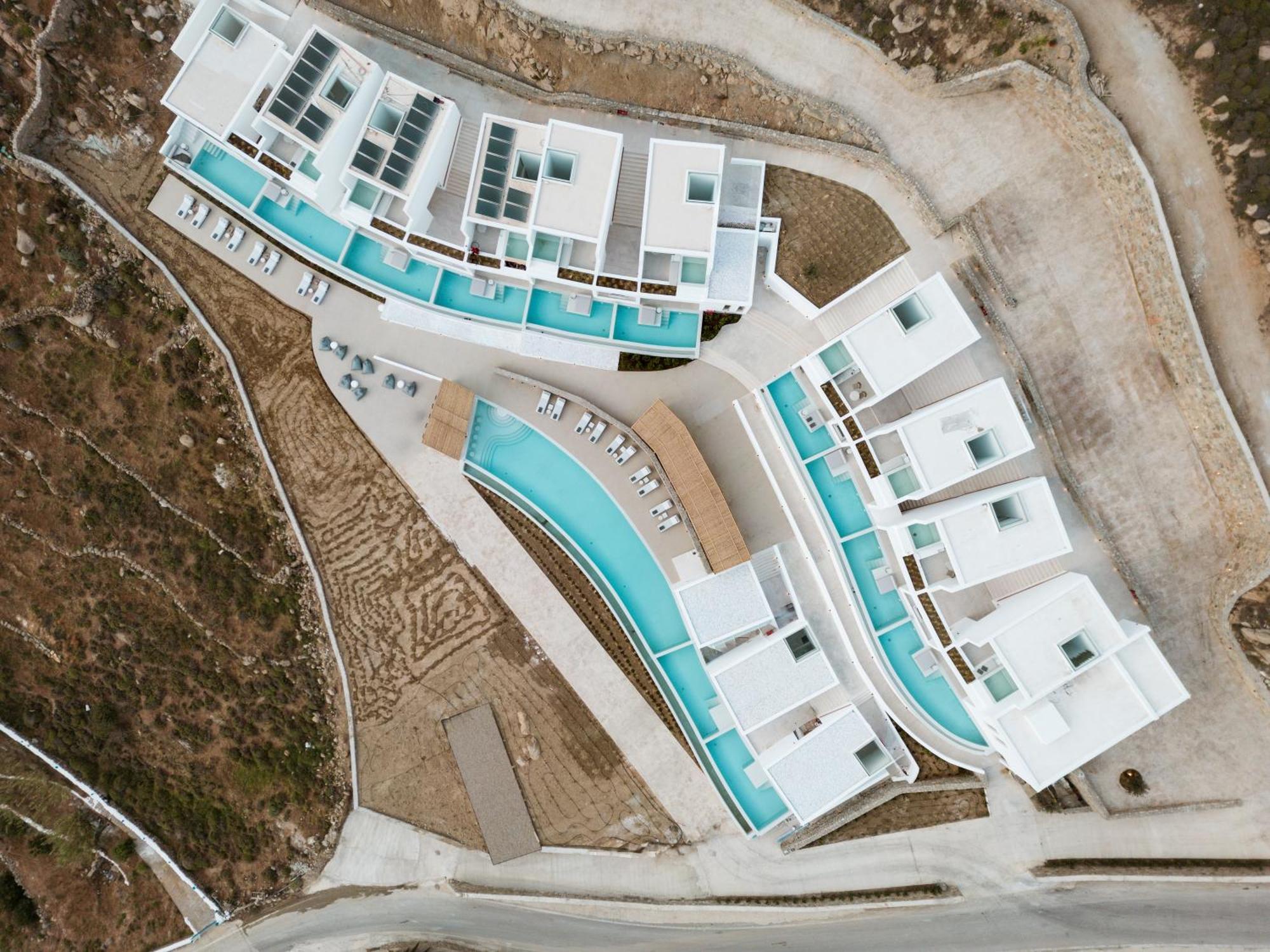 Mykonos Flow - Super Paradise Bagian luar foto