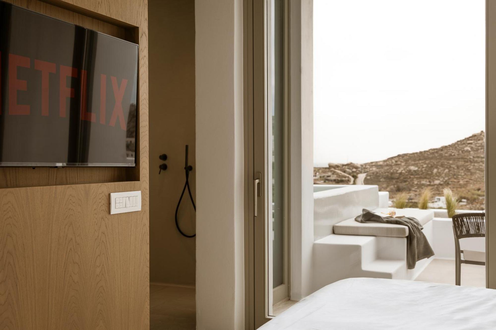 Mykonos Flow - Super Paradise Bagian luar foto
