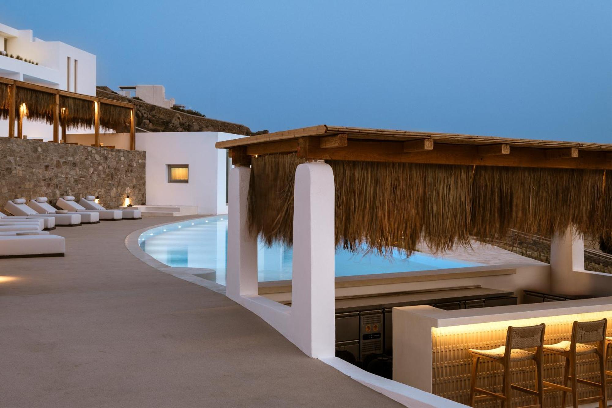 Mykonos Flow - Super Paradise Bagian luar foto