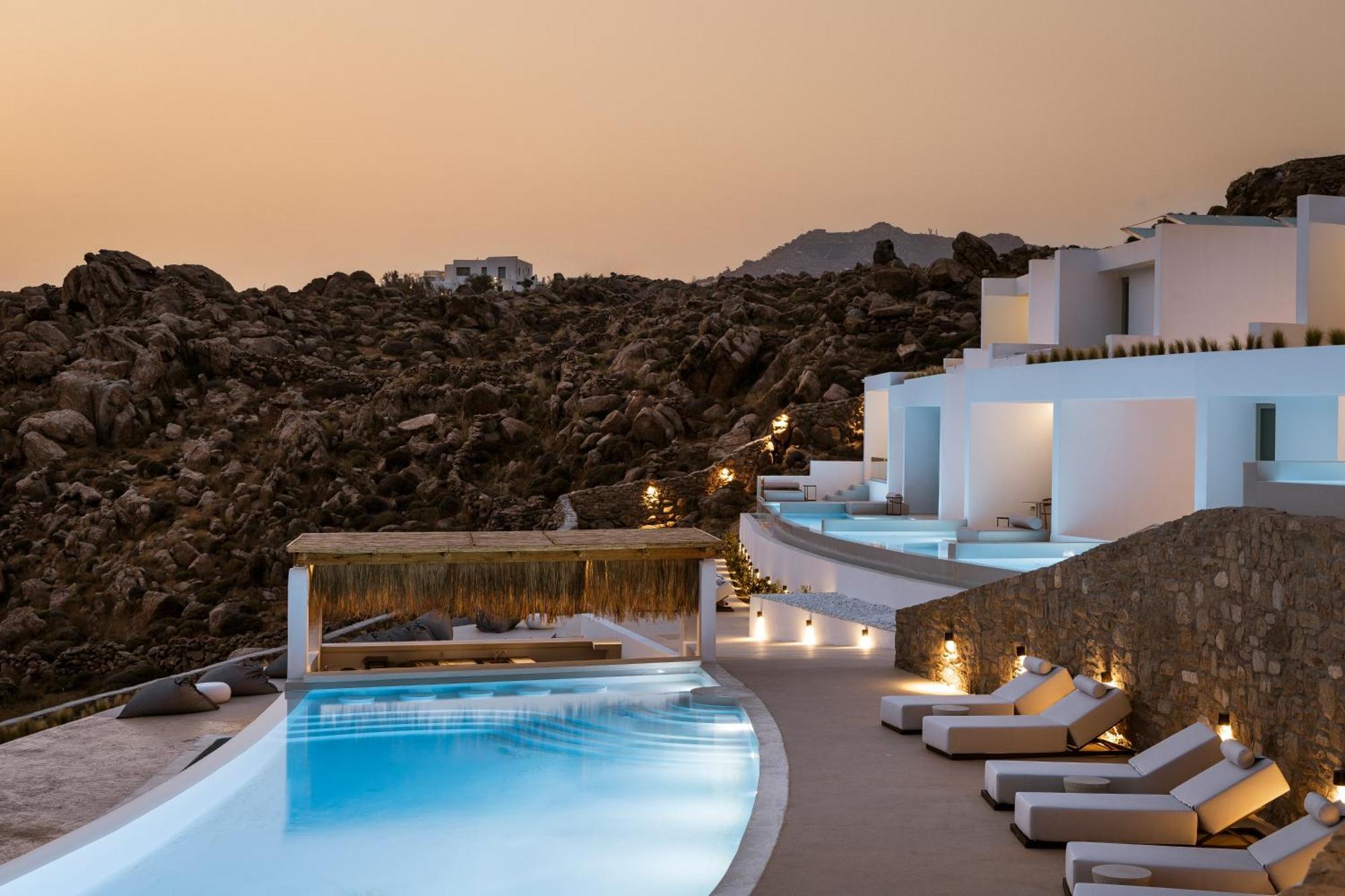 Mykonos Flow - Super Paradise Bagian luar foto